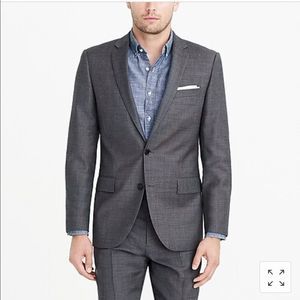 J. Crew Slim Thompson Suit Jacket Blazer Wool 44L